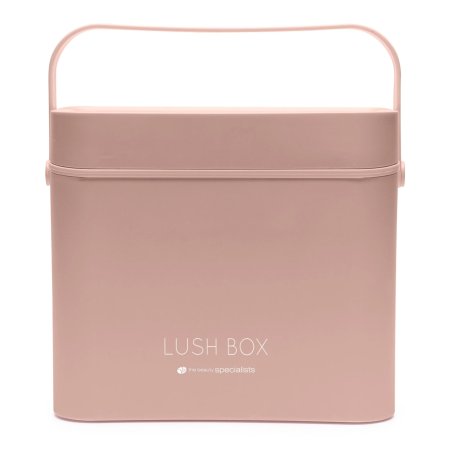 Rio Lush Box Makeup Cosmetic Vanity Travel Case with Removable LED Light Mirror - Large