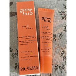 Glow Hub Pep Talk Lip Plumping Peptide Rescue Balm Mango 15ml