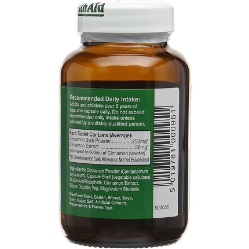 HealthAid Cinnamon 30 Capsules