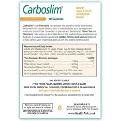 Healthaid Carboslim Phase 2 60 Capsules