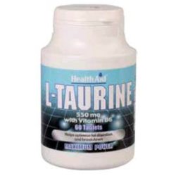 Health Aid L-Taurina 550 Mg 60 Comp