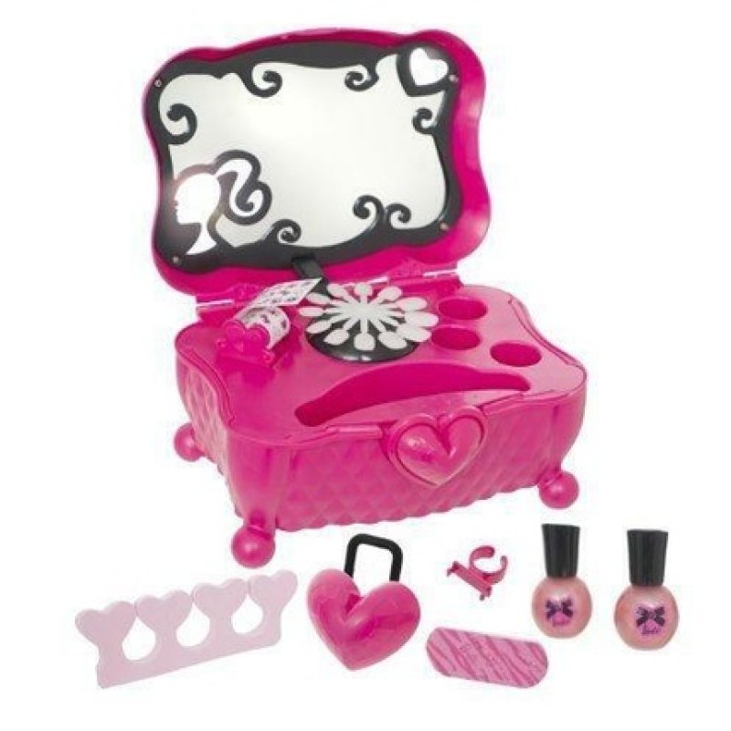 Barbie & Me Glamtastic Color Change Nail Bar 1680585 New