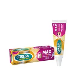 Corega Power Max Fixing Comfort - Denture Adhesive Cream For Firm And Comfortable Wear