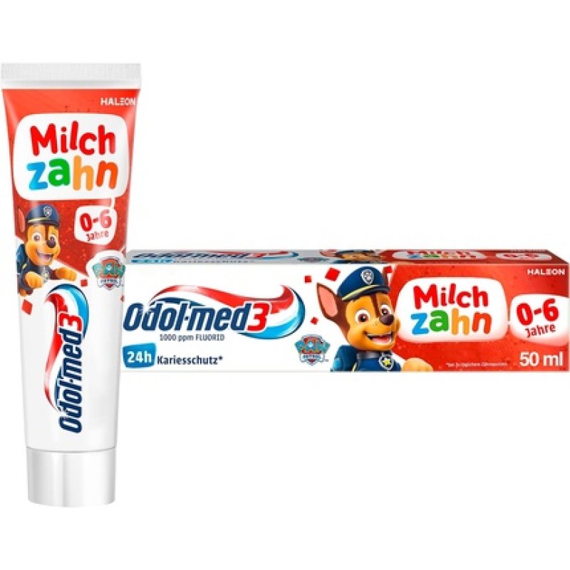Odol-med3 Milk Tooth Toothpaste for Children 0-6 Years 50ml