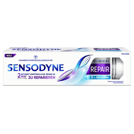 Sensodyne Clinical Repair Toothpaste for Sensitive Teeth with 5% Novamin