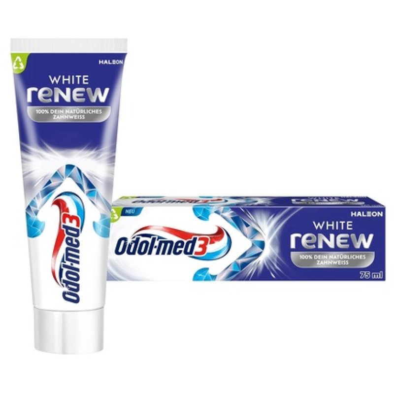 Odol-Med3 White Renew Toothpaste - Up to 3x More Effective Removal