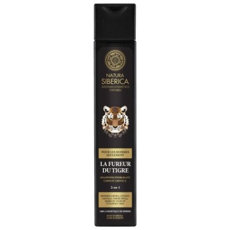 Natura Siberica Men Tiger's Fury Body and Hair Energizing Shampoo 250ml