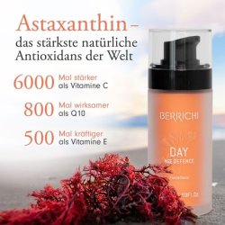 Organic Anti-Aging Cream for Women with Astaxanthin and Furcellaran