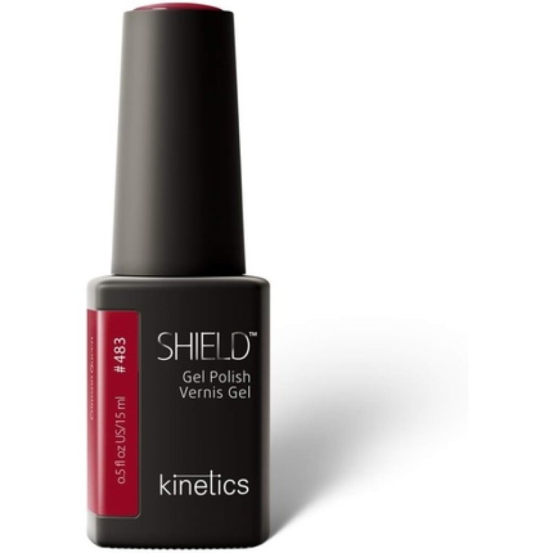 Kinetics Shield Gel Polish Crimson Queen 483 15ml
