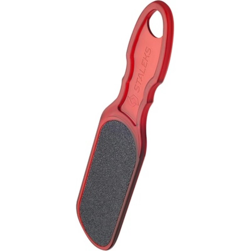 Staleks Classic 10 Plastic Pedicure Foot File Grit 60/80 Red