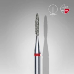 Diamond Cutter Flame Red 1.4mm Diameter 8mm Working Part Staleks