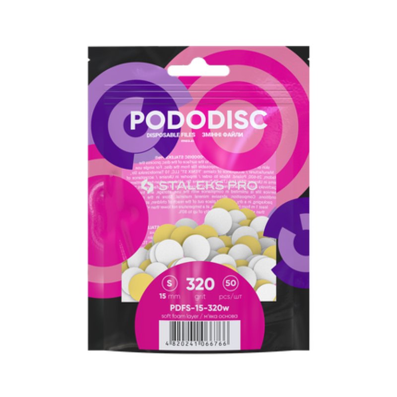Staleks Pododisc Podopads Soft Small 320 Grit 50 Pieces