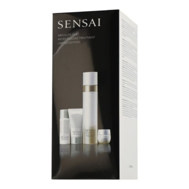 Sensai Absolute Silk Micro Mousse Treatment Set - 90ml, 6ml, 30ml, 30ml