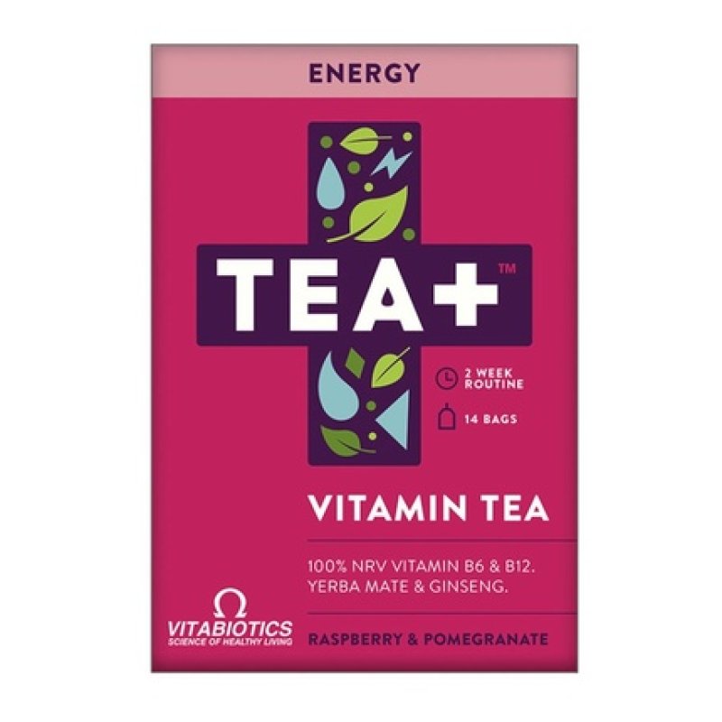 Vitabiotics Tea Energy Vitamin Tea Helping With Fatigue - 14 Bags