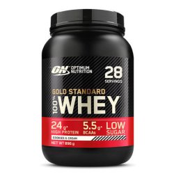 Optimum Nutrition Gold Standard Whey Protein Cookies and Cream 28 Servings 896g