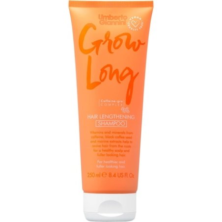 Umberto Giannini Grow Long Root Stimulating Shampoo Vegan Cruelty Free 250ml