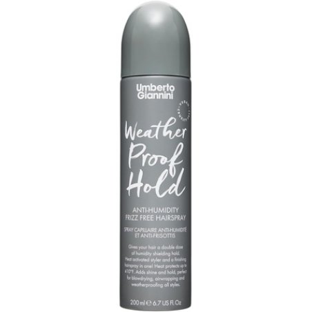 Umberto Giannini Frizz Weatherproof Hair Spray 200ml Anti-Frizz Ultralight
