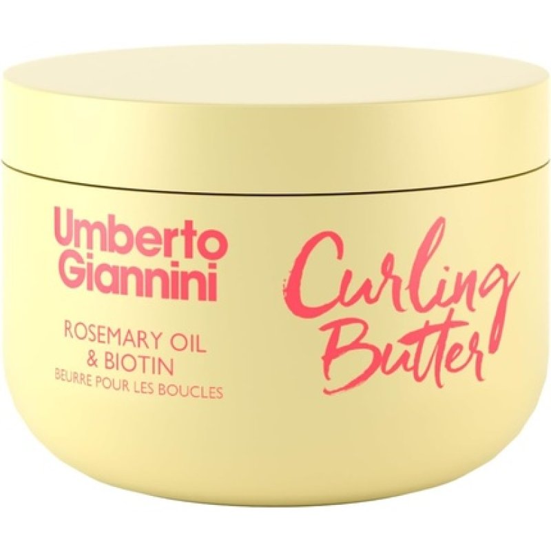 Umberto Giannini Strong Curls Rosemary Oil Curling Butter for Curly, Coily, Wavy Hair