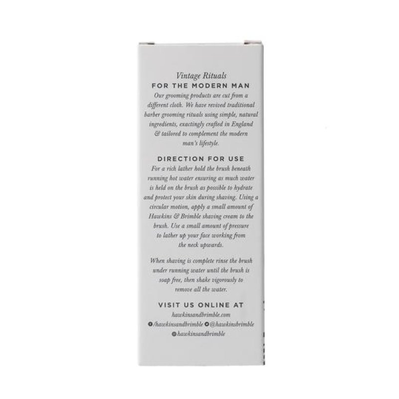 Hawkins & Brimble 5060495670053 brosse de rasage