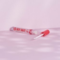 W7 Hot Shot Plumping Gloss Enhancing Plump Effect for Fuller Lips Clear Natural High Shine Finish