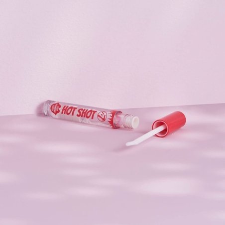 W7 Hot Shot Plumping Gloss Enhancing Plump Effect for Fuller Lips Clear Natural High Shine Finish