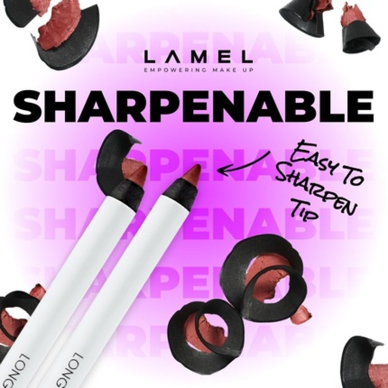 Lamel Gel Lipstick Long-Lasting Formula Adds Color and Texture