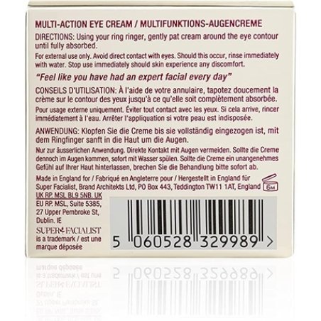 Super Facialist Hexapeptide 9 Anti-Ageing Multi Action Eye Cream with Caffeine 15ml