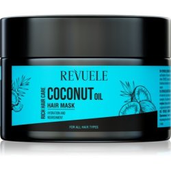 Revuele Coconut Oil Hair Mask 360 ml - Nourishing and Hydrating Hair Mask