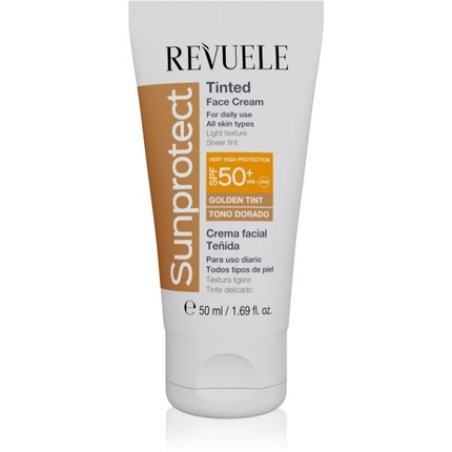 Revuele Sunprotect Tinted Face Cream SPF 50 - Golden Tint, 50 ml