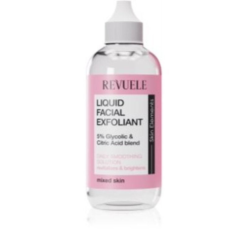 Revuele Liquid Facial Exfoliant 5 Glycolic Citric Acid Blend - 125 Ml