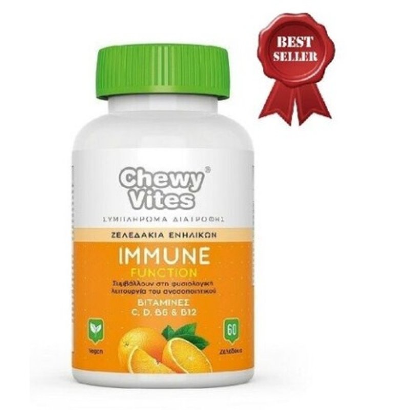 Chewy Vites Adults Immune Function Soft Jellies 60 Capsules
