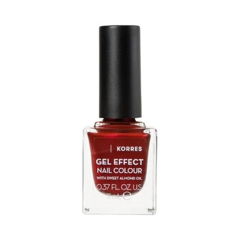 Korres Gel Effect Nail Polish No. 58 Velvet Red 11ml
