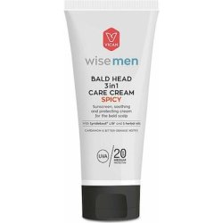 Vican Wise Men Bald Head 3in1 Care Cream Spicy - Spf20, 100ml