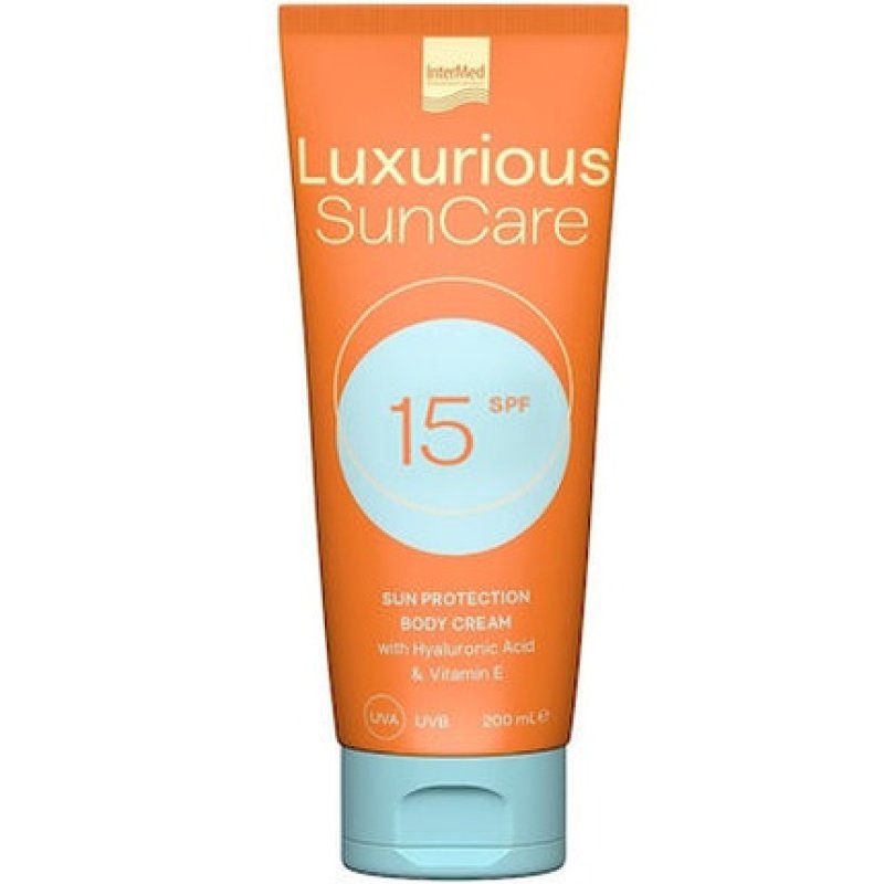 Luxurious Sun Protection Body Cream Spf15 - 200 Ml