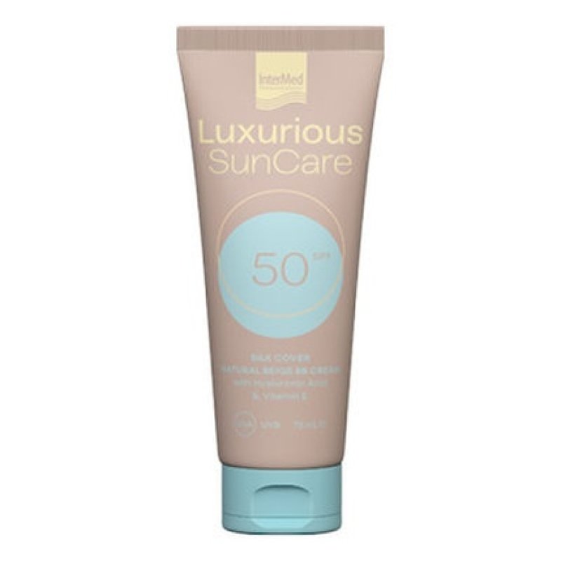 Luxurious Suncare Silk Cover Bb Cream Spf50 Natural Beige - 75ml