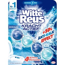 Witte Reus Toilet Block Power Active Ocean - Effective Toilet Cleaning Solution