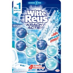 Witte Reus Toilet Block Power Active Ocean - Effective Toilet Cleaning Solution