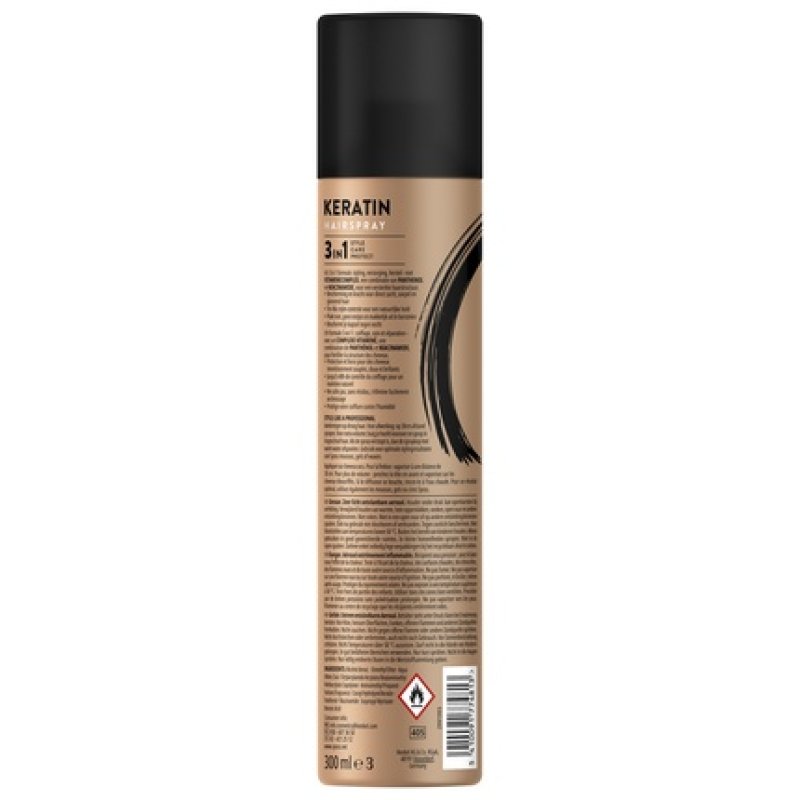 Syoss Hairspray Keratin - Professional Hair Styling