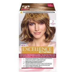 L'Oreal Paris Excellence Creme Hair Color 7 Medium Blonde