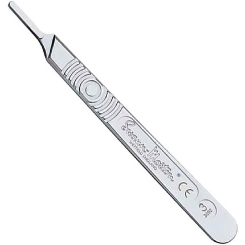 Stainless Steel Blade Handle No. 3