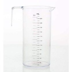 Sibel Hairdressers Salon Peroxide Measure Jug with Handle 220ml