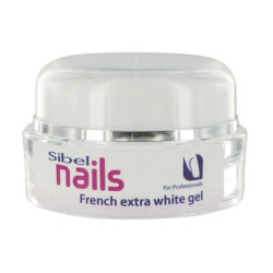 Sibel Gel Uv For Nails 15ml French Extra White