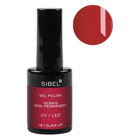Sibel Gel Nail Polish Color 19 Glam Up - 14 Milliliters