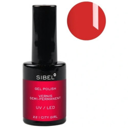 Sibel Gel Nail Polish Color 22 City Girl 14 Milliliters