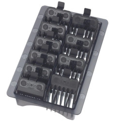 Sibel Ultron Extreme Taper Clipper Comb Replacement Set 10 Pieces