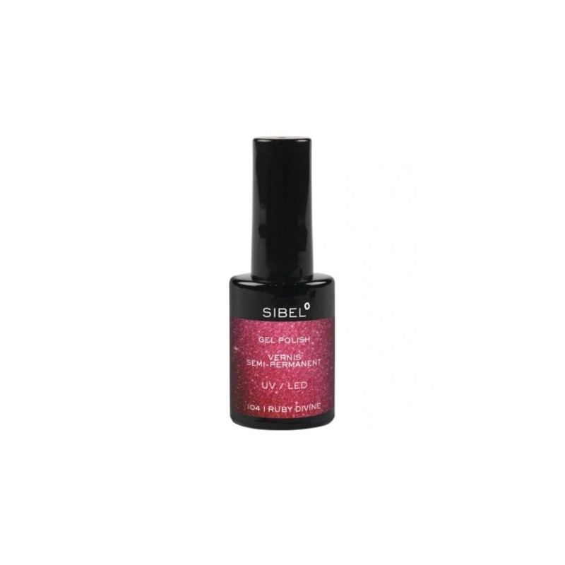 Sibel Gel Nail Polish Color 104 Ruby Divine 14ml