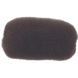Sibel Nylon Bun Roller 13 Cm Brown
