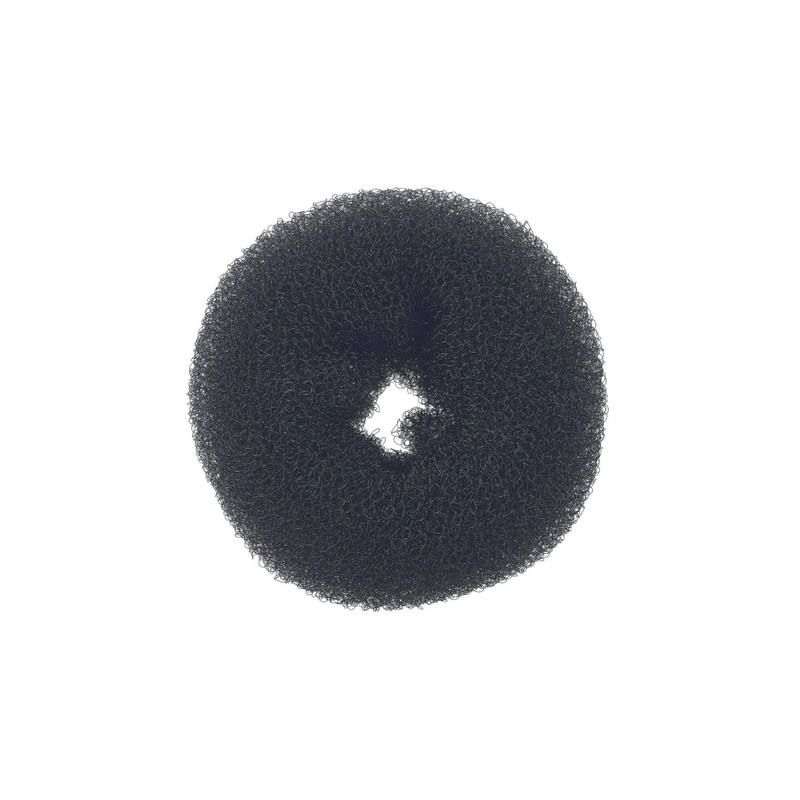 Sibel Bun Ring Nylon 10cm Black