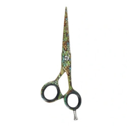 Sibel Green Reptile Scissors 5.5