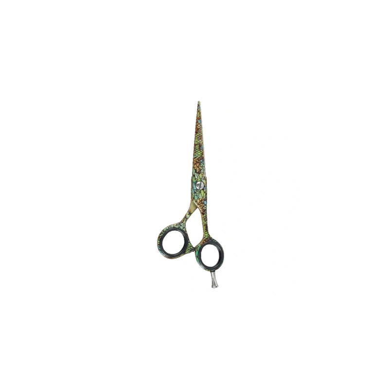 Sibel Green Reptile Scissors 5.5